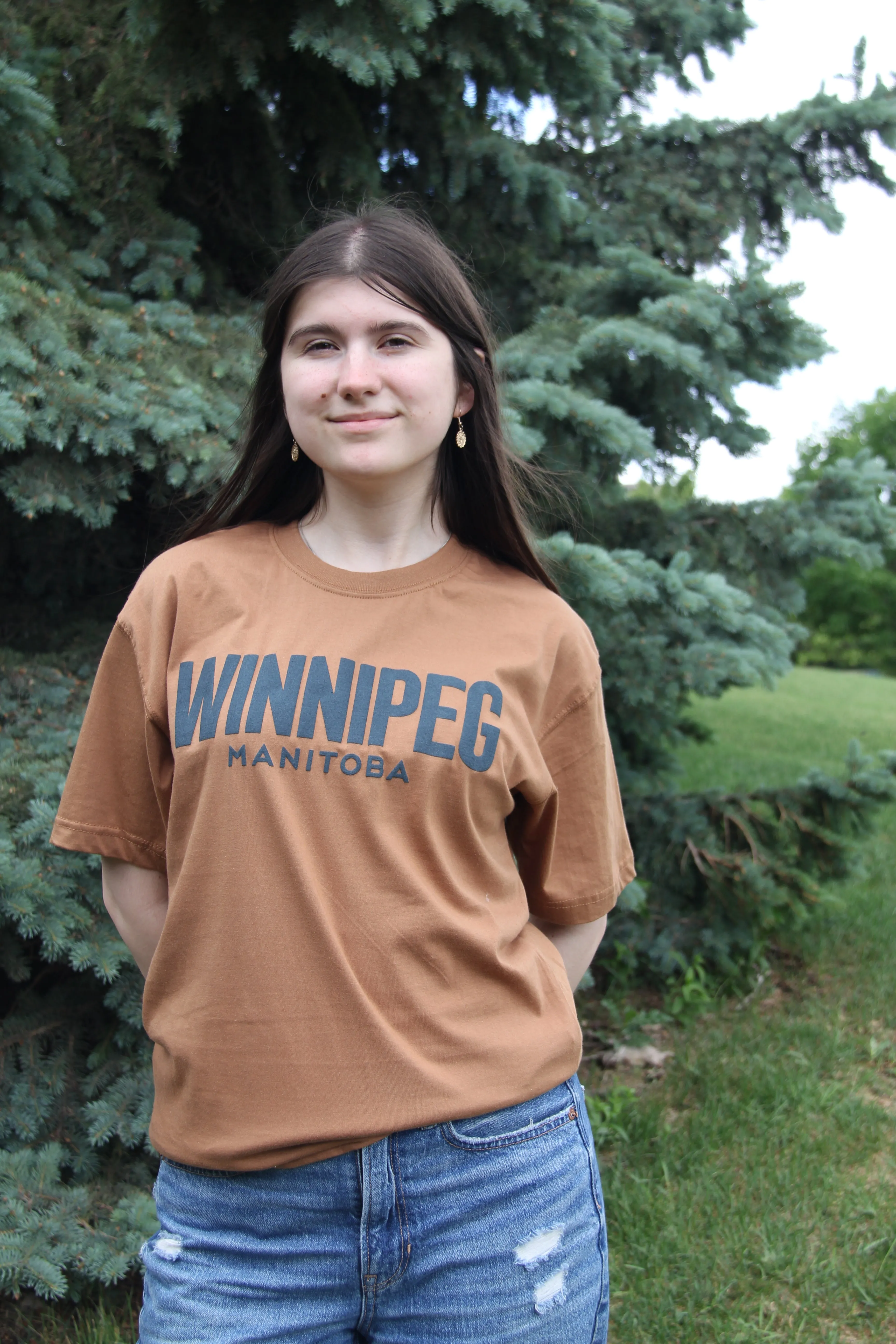 PUFF PRINT T-SHIRT sold by Oh Canada WPG