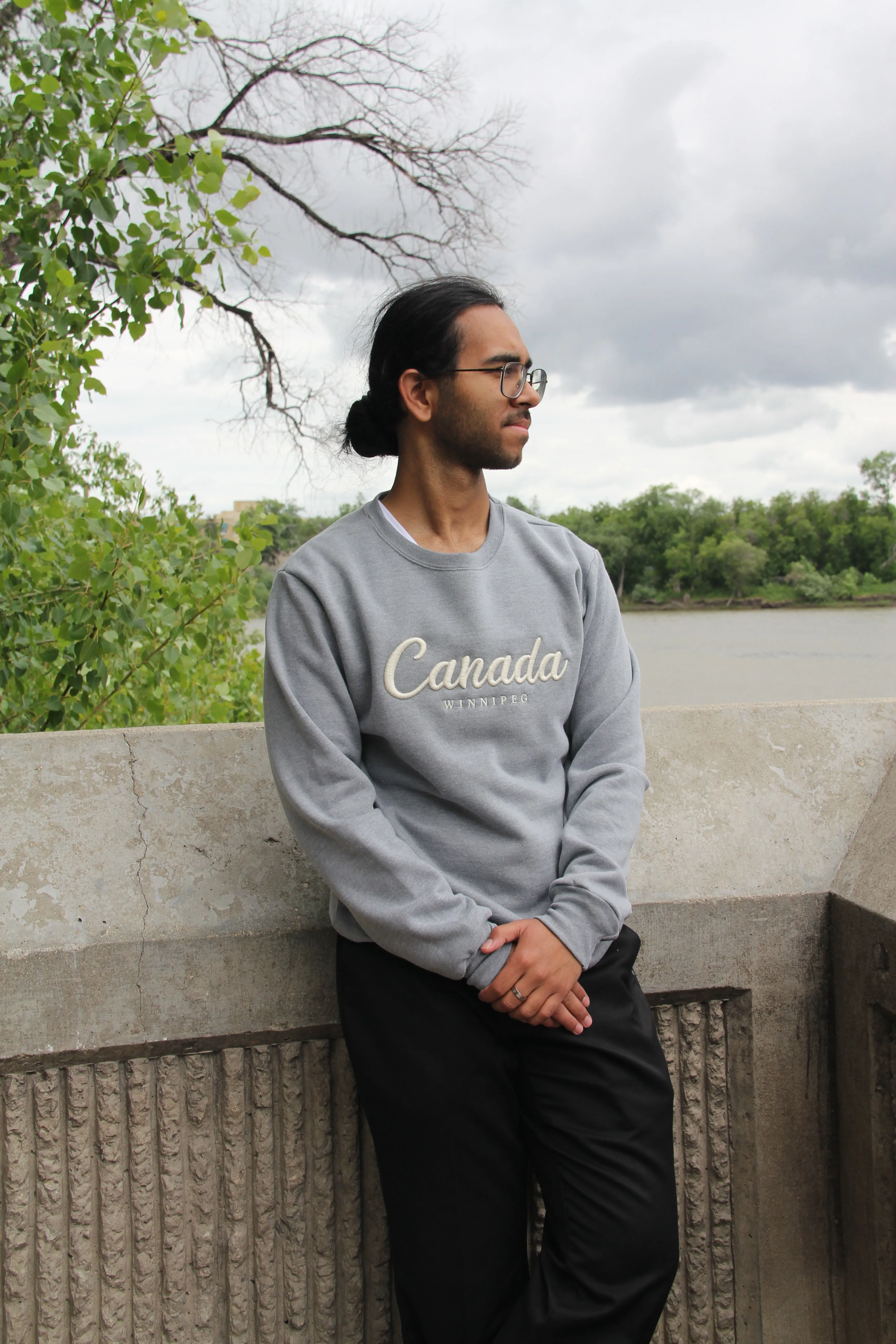 EMBROIDERED CANADA CREWNECK sold by Oh Canada WPG product image thumbnail 5