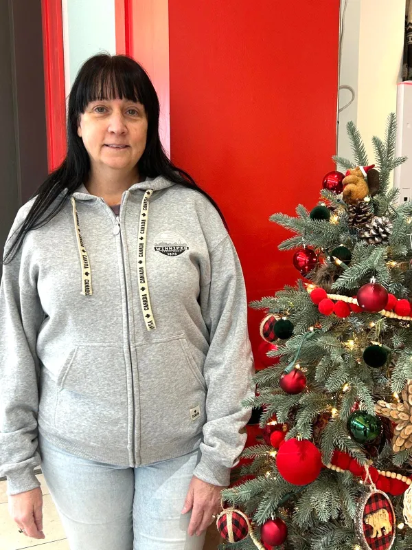 ZIP UP WINNIPEG SKYLINE HOODIE sold by Oh Canada WPG