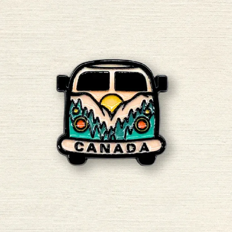 ROADTRIP ENAMEL PIN made by Oh Canada WPG