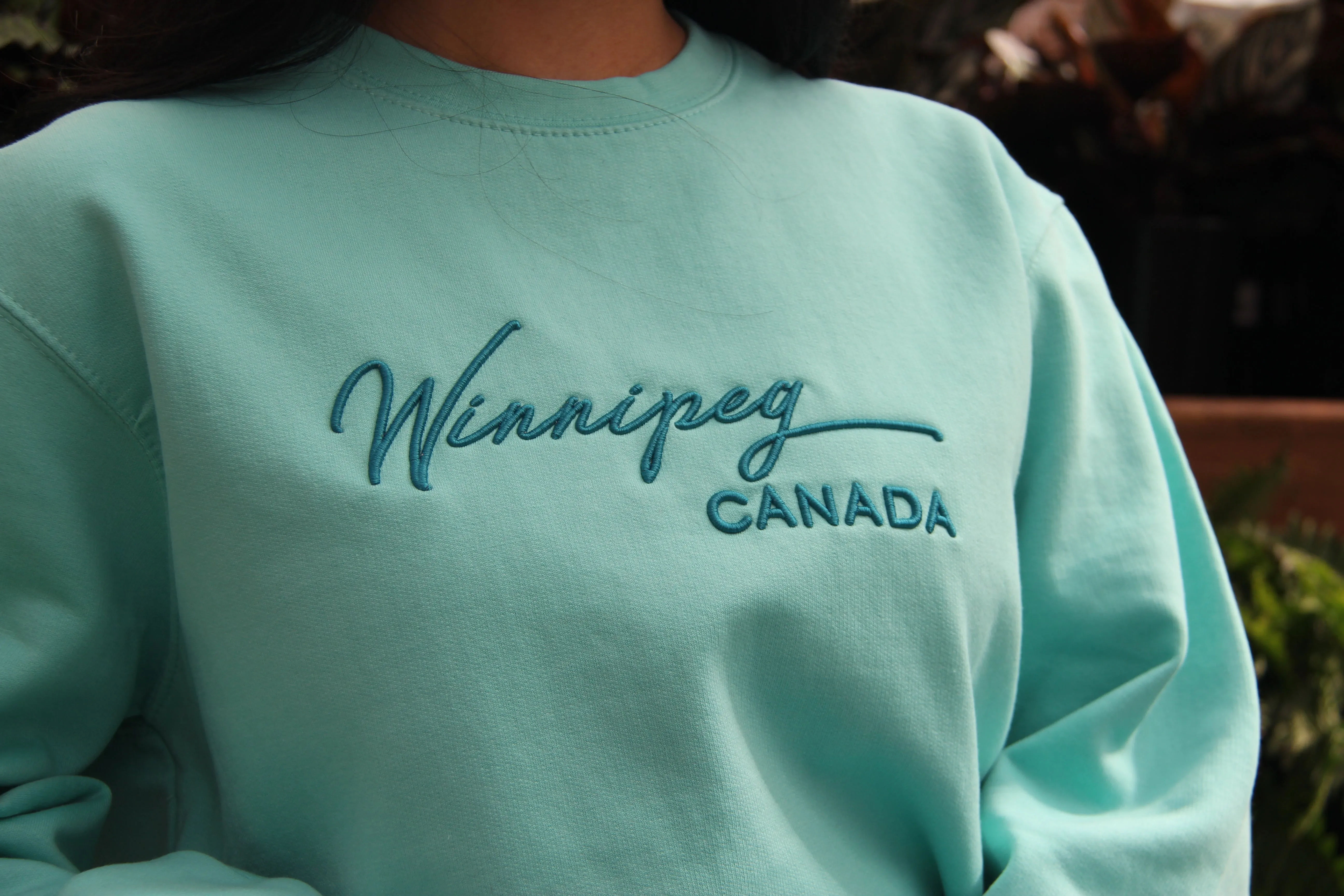 EMBROIDERED WINNIPEG CREWNECK sold by Oh Canada WPG product image thumbnail 2