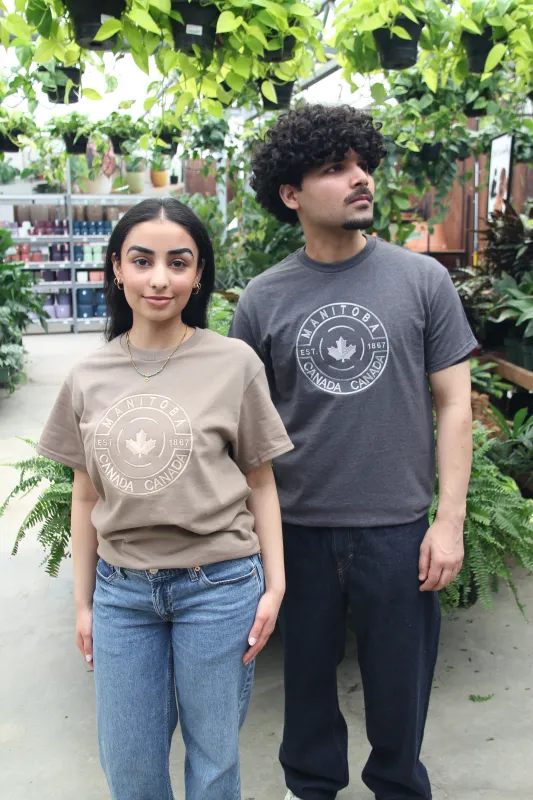 MANITOBA T-SHIRT made by Oh Canada WPG