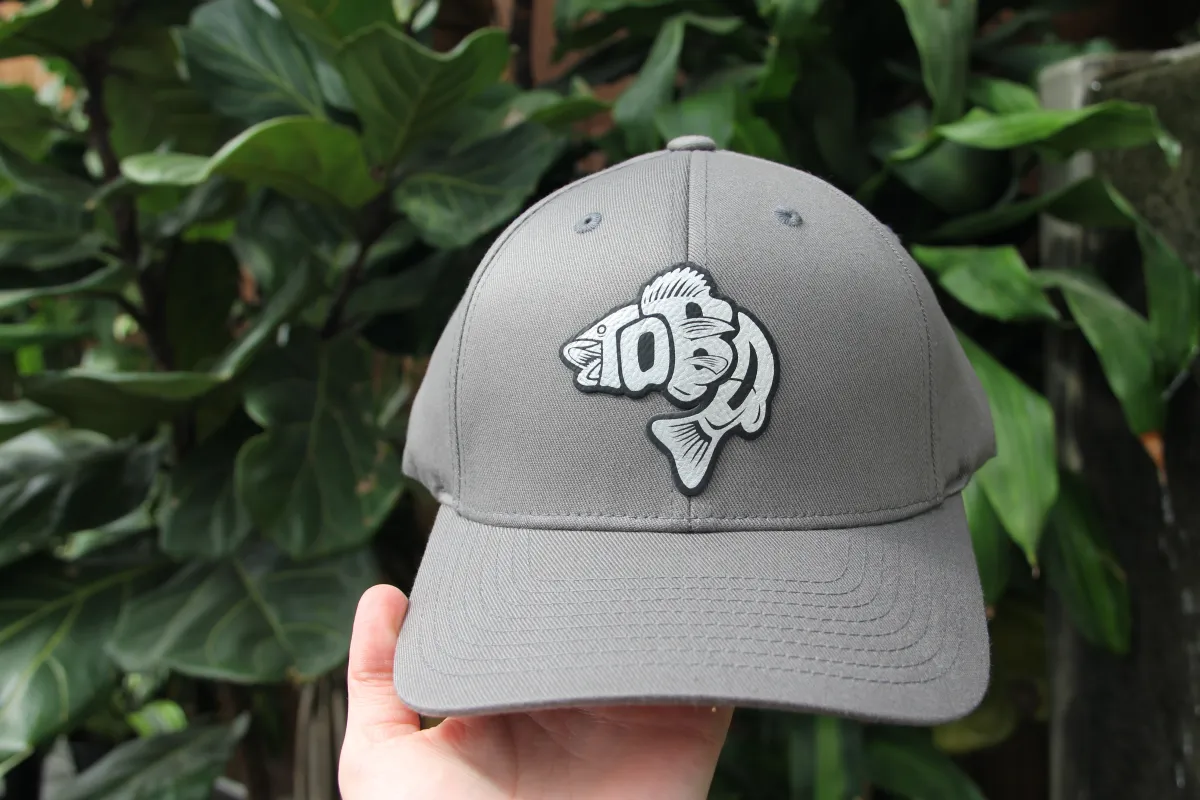 WALLEYE FLEXFIT TOBA HAT made by Warlock Lid Co
