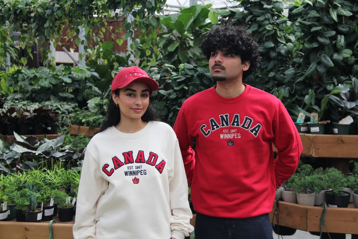 WINNIPEG CANADA CREWNECK made by Oh Canada WPG