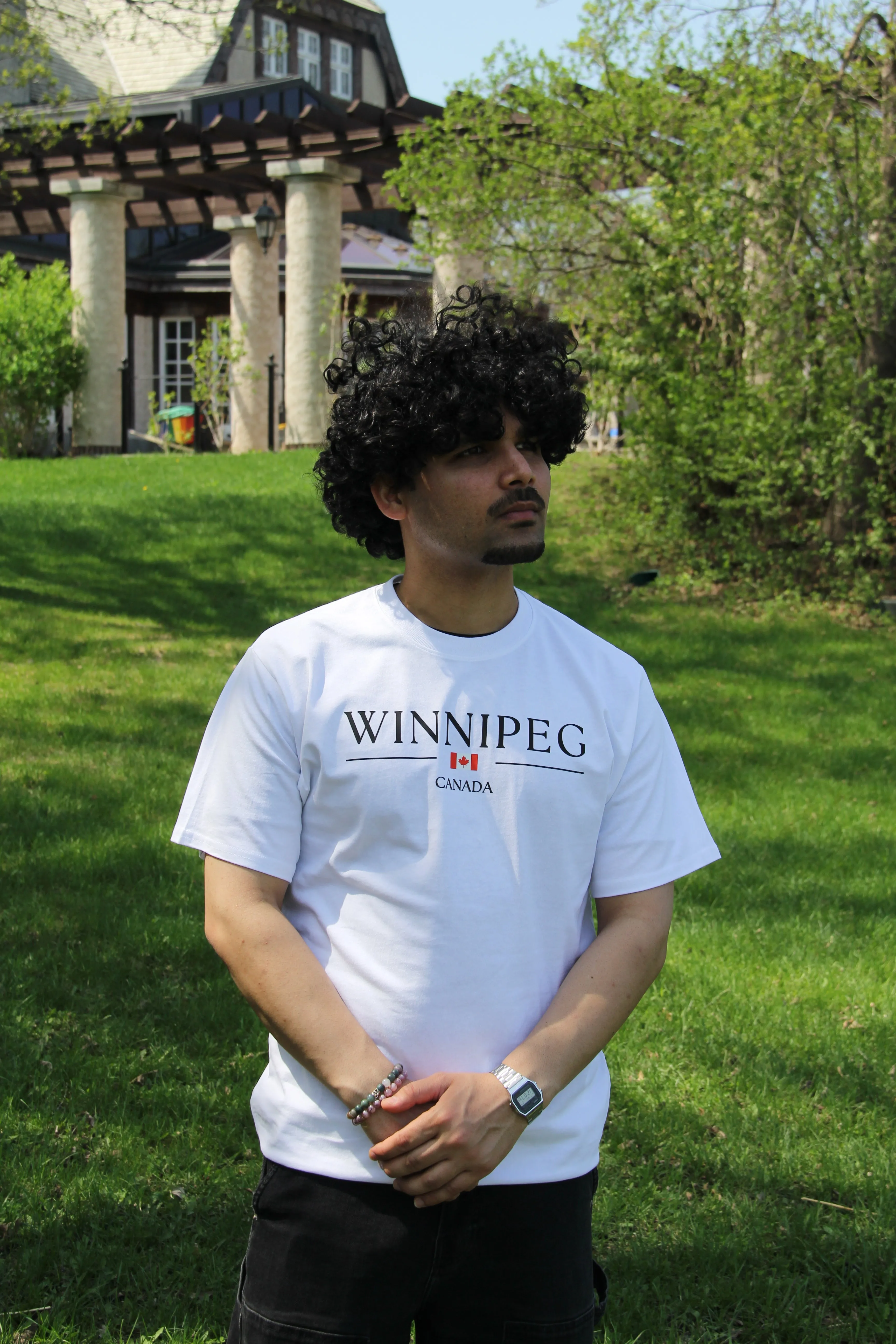 WINNIPEG CANADA FLAG T-SHIRT sold by Oh Canada WPG product image thumbnail 2