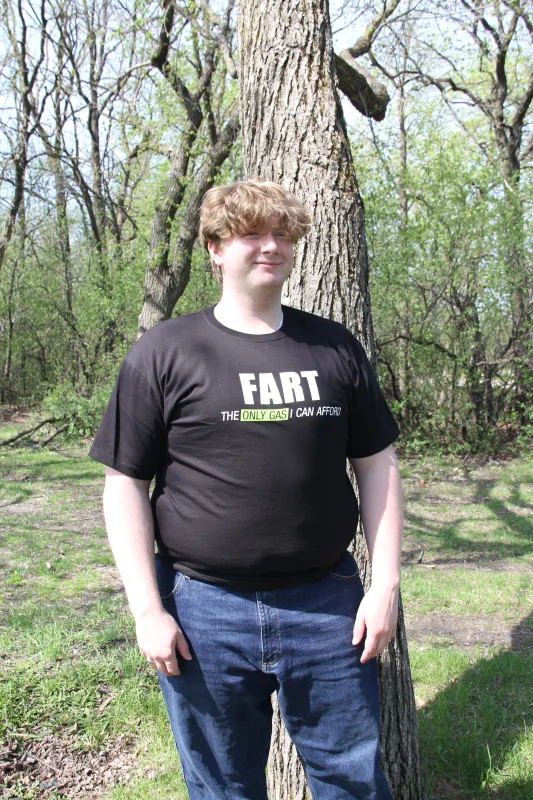 GAS I CAN AFFORD T-SHIRT made by Oh Canada WPG