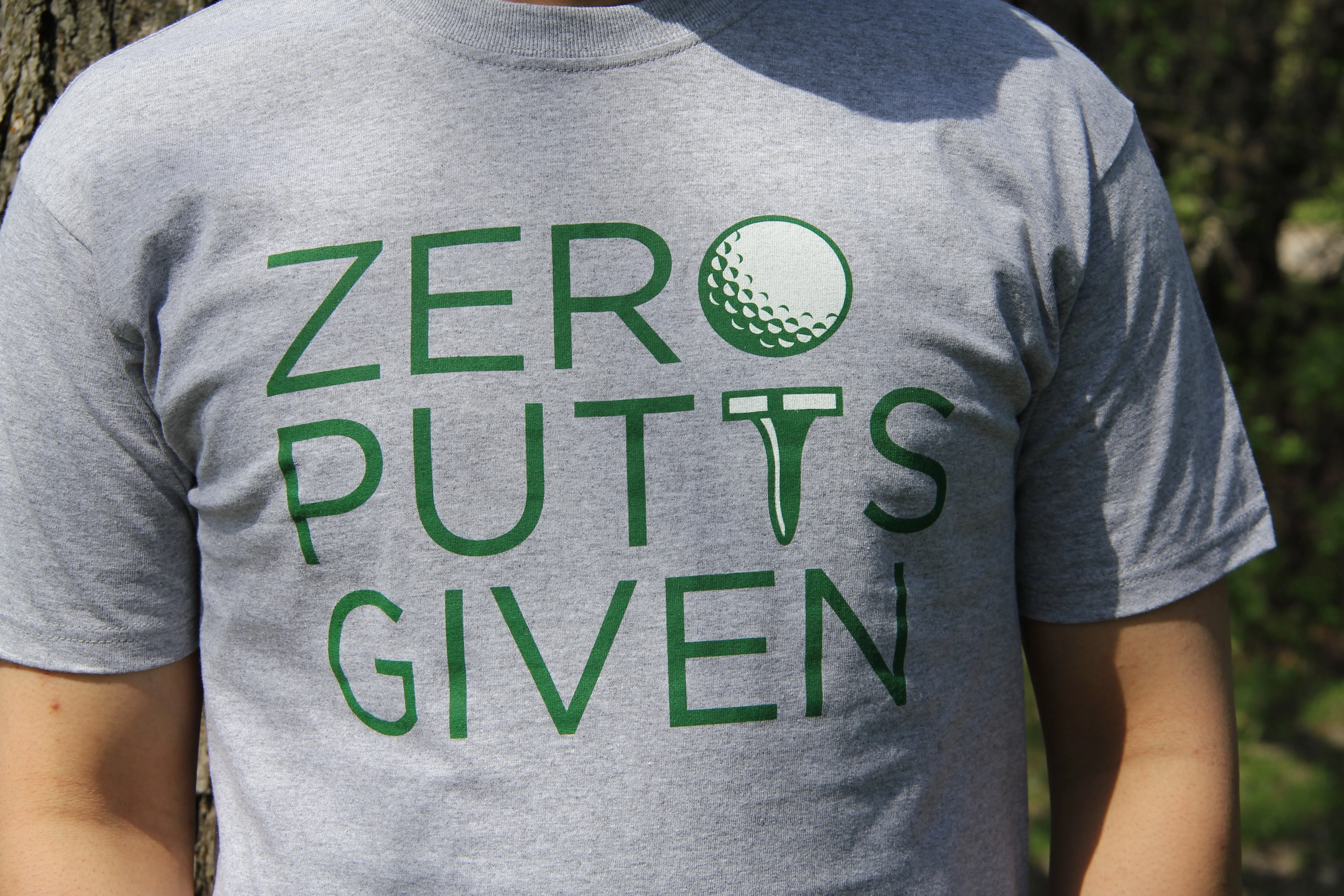 ZERO PUTTS GIVEN T-SHIRT sold by Oh Canada WPG product image thumbnail 3