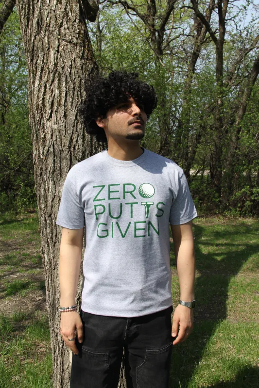 ZERO PUTTS GIVEN T-SHIRT made by Oh Canada WPG