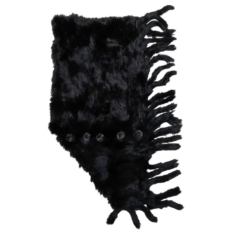 Knit Rabbit Cape with Fringe sold by Crown Cap