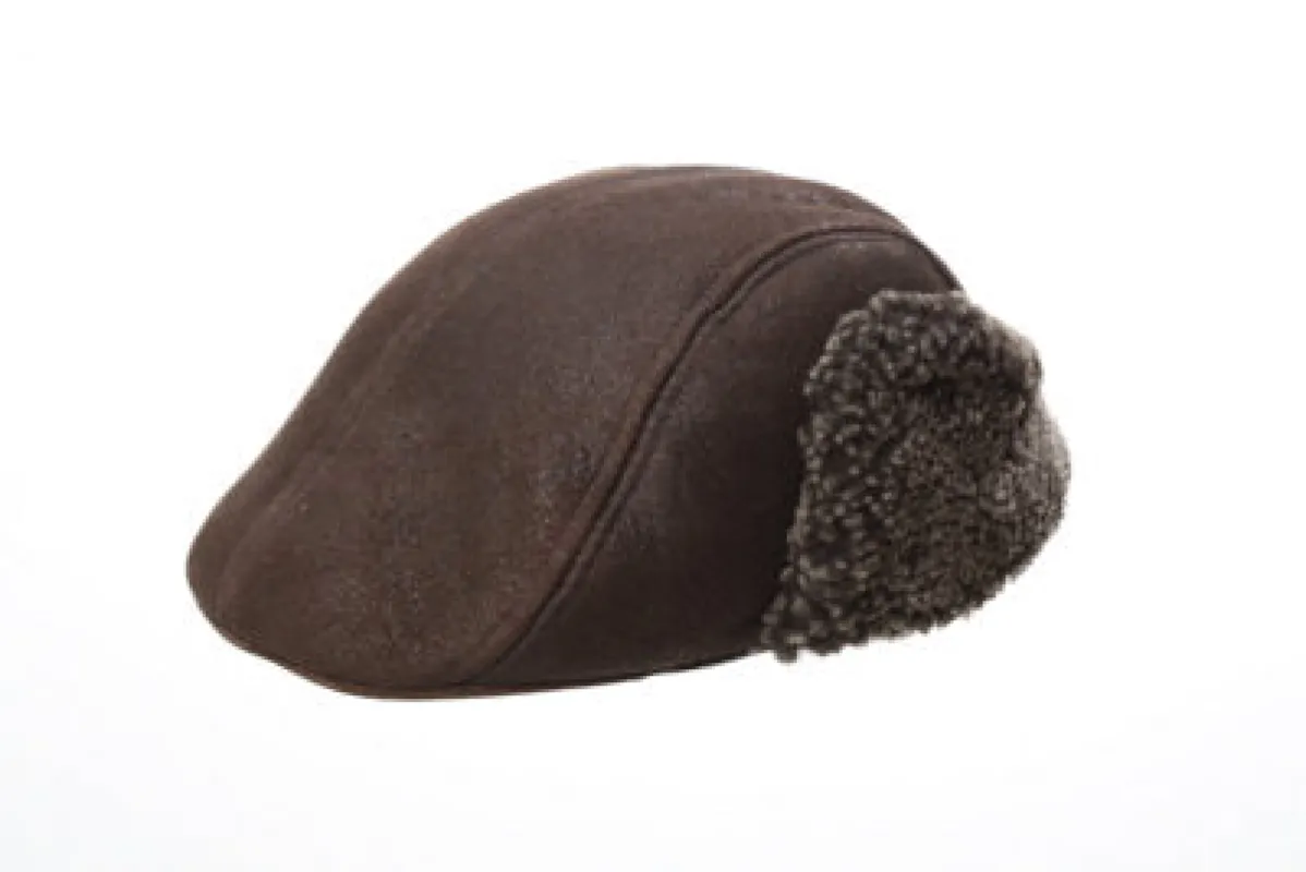Double Faced Shearling Ivy Cap sold by Crown Cap