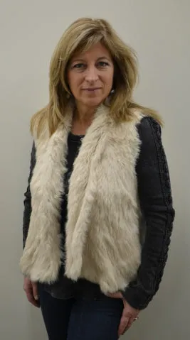 Rabbit Fur Vest sold by Crown Cap