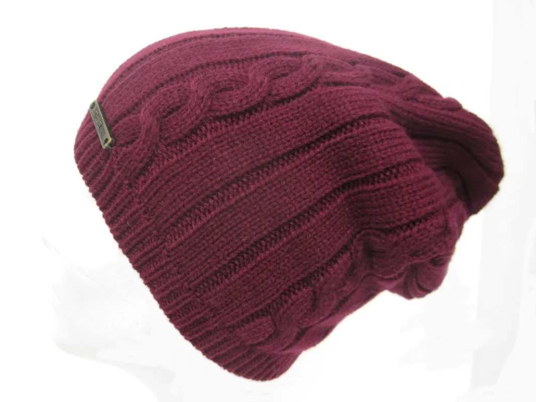 Knit Slouch Beanie sold by Crown Cap