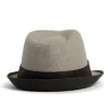 Linen Blend Fedora sold by Crown Cap