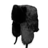 Black Muskrat Russian Style Full Fur sold by Crown Cap