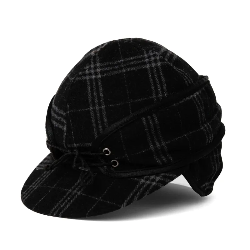Plaid Railroad Hat sold by Crown Cap
