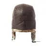 Garment Leather Cowhide Aviator with Rabbit Trim sold by Crown Cap