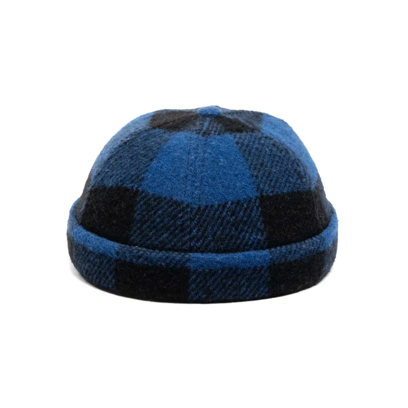 Buffalo Check Wool Blend Beanie sold by Crown Cap