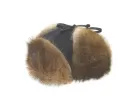 Muskrat Yukon Fur Hat with Melton sold by Crown Cap