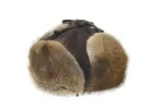 Muskrat Yukon Fur Hat with Melton sold by Crown Cap