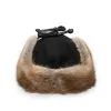 Muskrat Yukon Fur Hat with Melton sold by Crown Cap