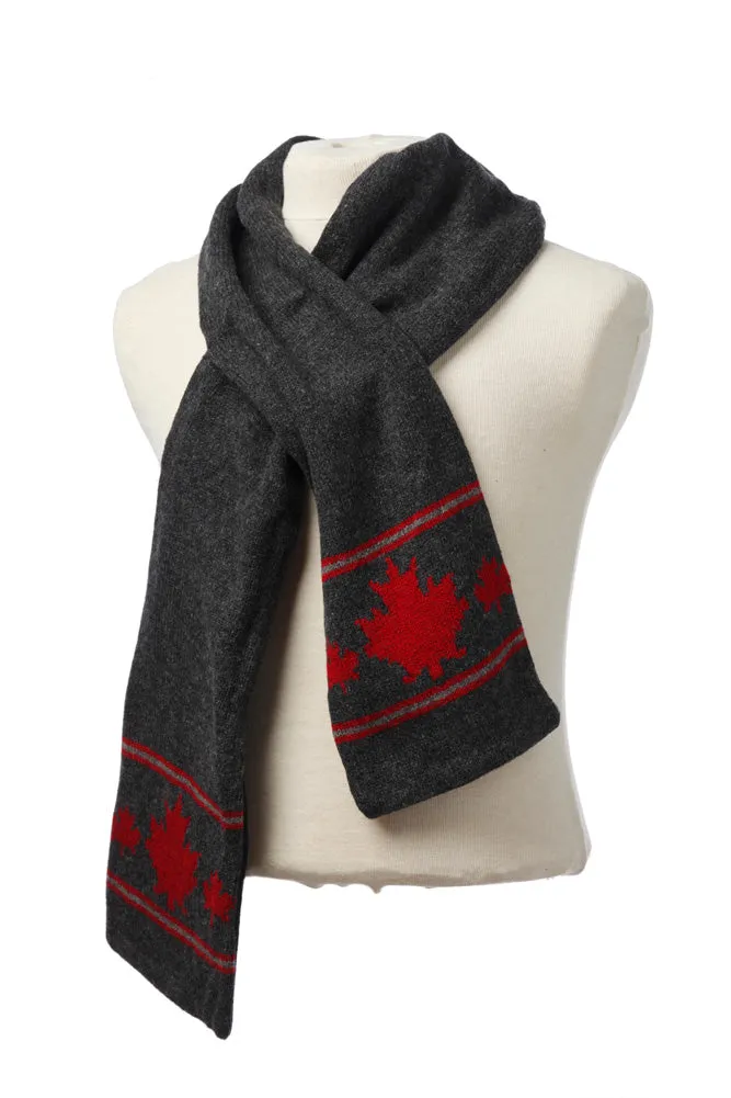 Knit Scarf with Fleece Lining - Canadiana Series sold by Crown Cap product image thumbnail 2