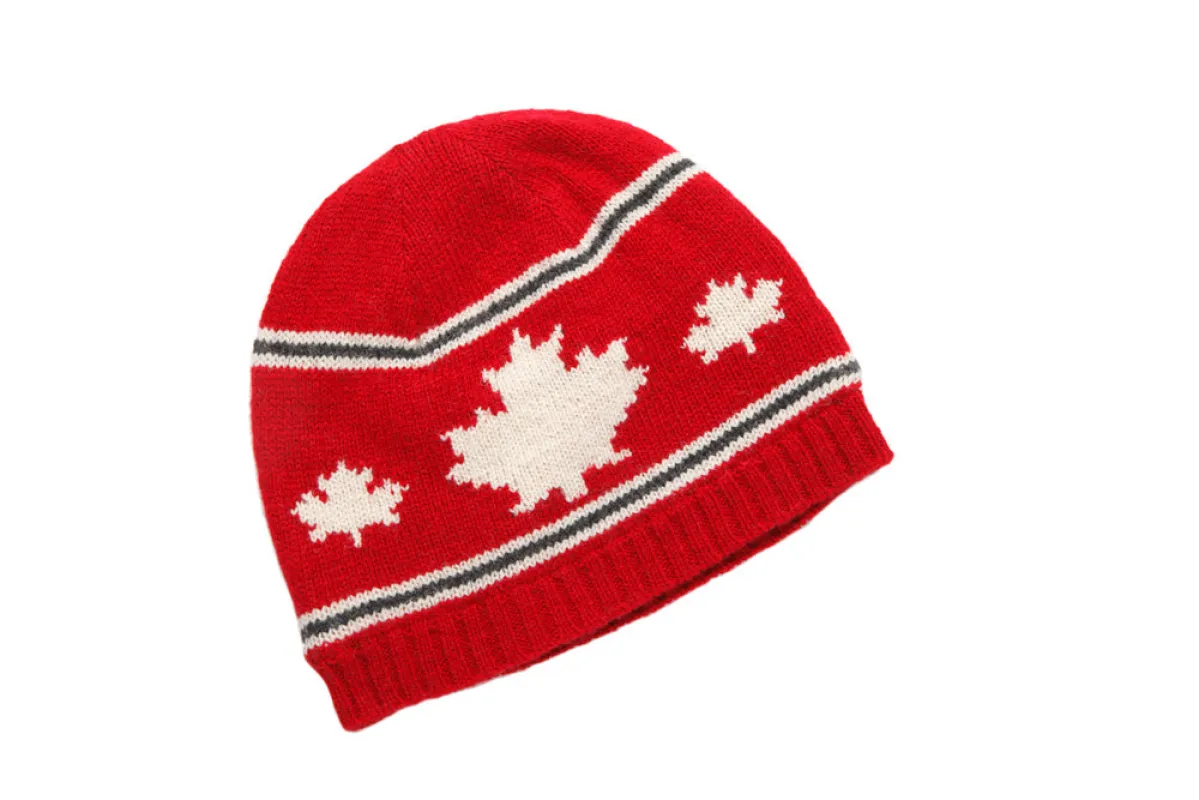 Touque with Fleece Lining - Canadiana Series sold by Crown Cap