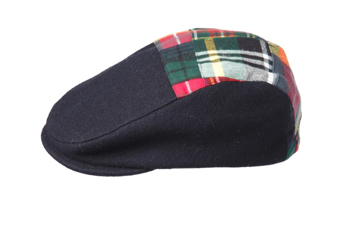 Wool Blend Patchwork Ivy Cap sold by Crown Cap