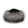 Natural Silver Fox Fur Cloche with Solid Lamb Crown sold by Crown Cap