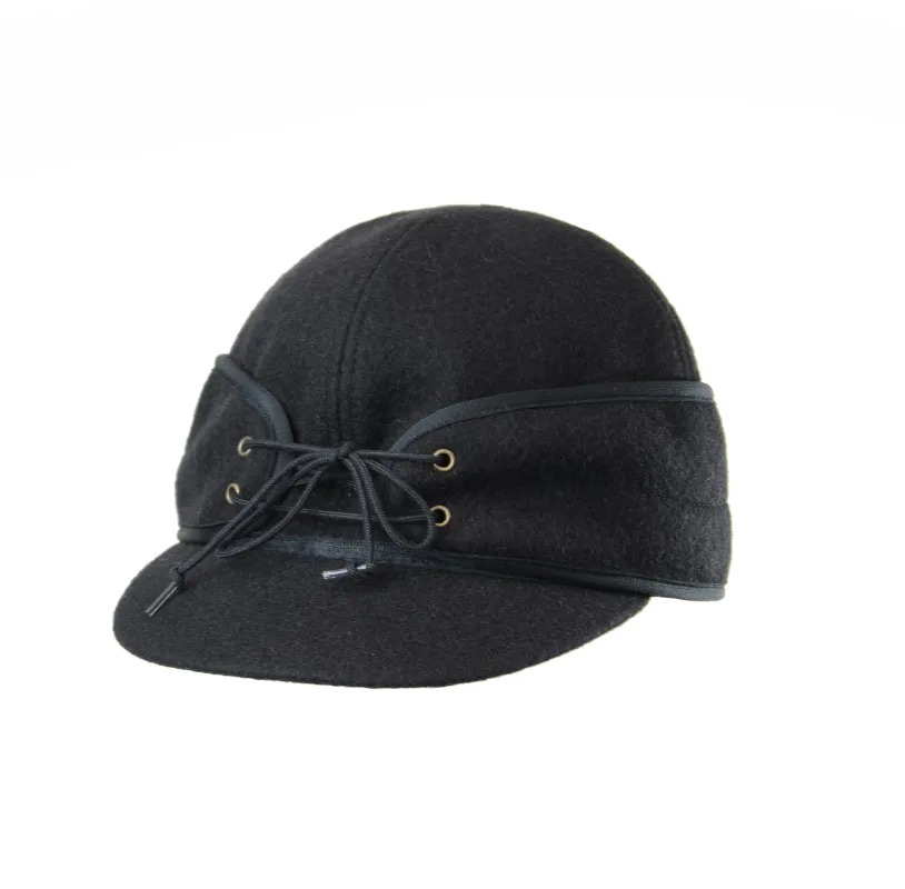 Classic Wool Blend Railroad Hat-Youth sold by Crown Cap