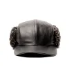 Navigator Lambskin with Shearling Cap sold by Crown Cap