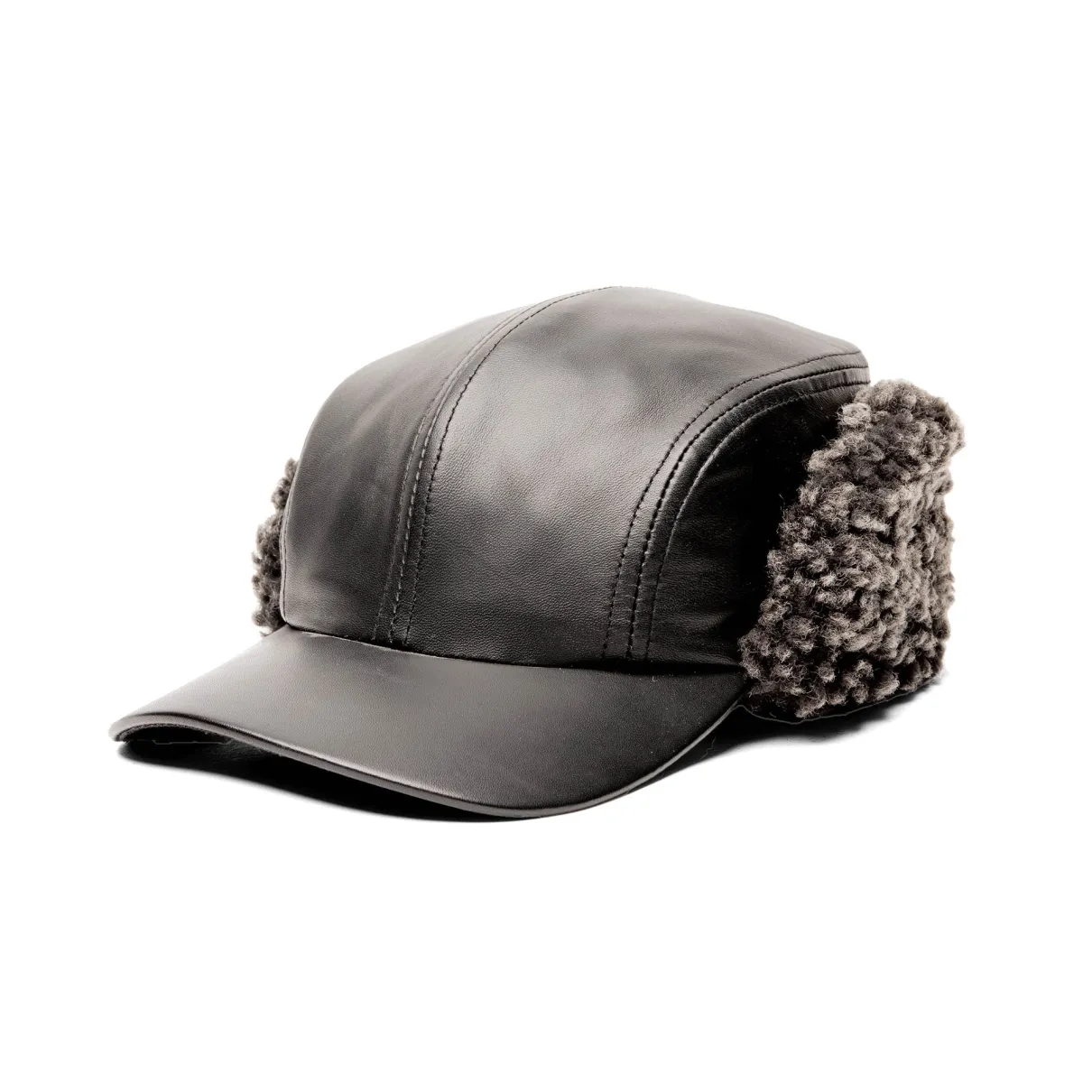 Navigator Lambskin with Shearling Cap sold by Crown Cap