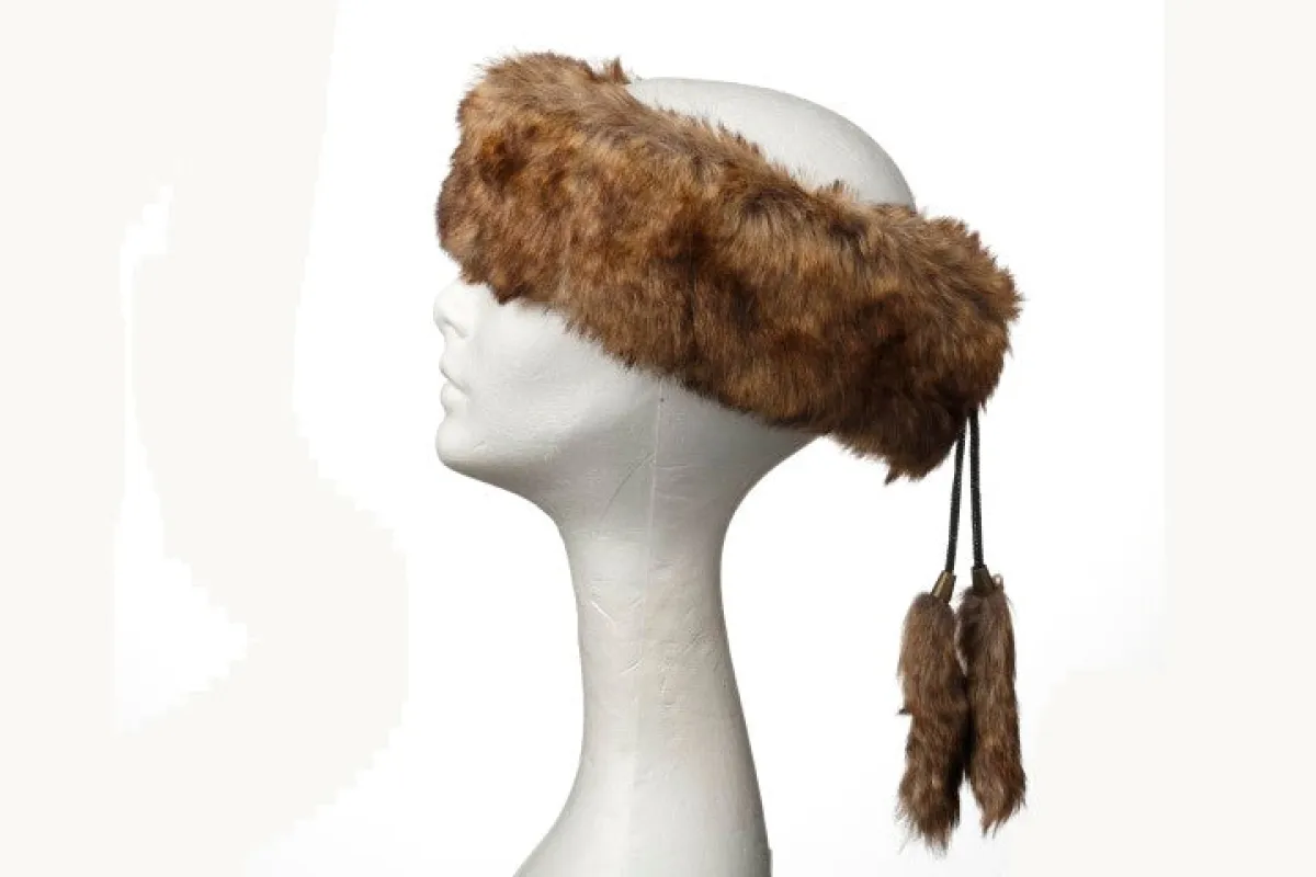 Faux Fur Headband sold by Crown Cap
