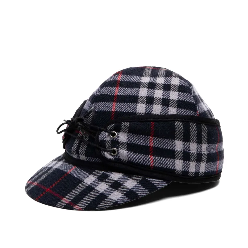 Wool Blend Plaid Railroad Hat sold by Crown Cap