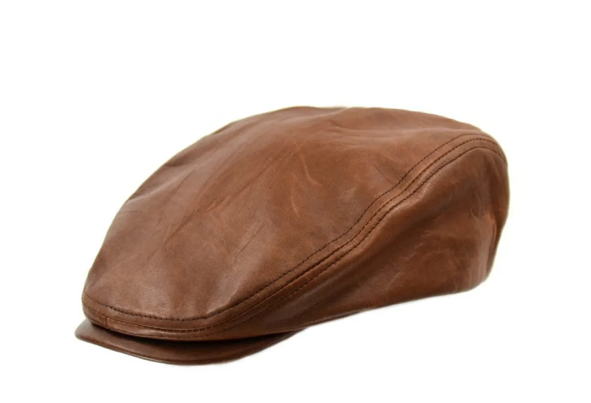 Leather Ivy Cap sold by Crown Cap