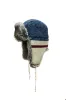 Work Sock Rib Knit Aviator with Faux Fur Trim sold by Crown Cap