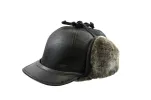 “The Drake” Peaked Shearling Hat sold by Crown Cap