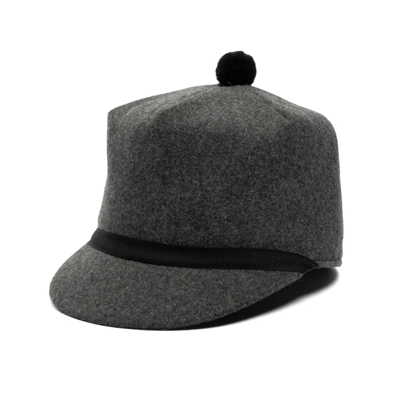 Melton Stockman Cap with Inner 3/4 earband sold by Crown Cap