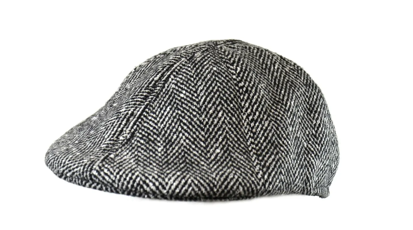 Wool Blend Six Panel Duckbill Ivy Cap sold by Crown Cap