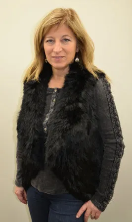 Dip Dyed Rabbit Vest sold by Crown Cap product image thumbnail 3