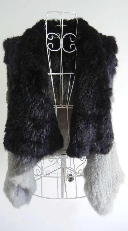 Dip Dyed Rabbit Vest sold by Crown Cap