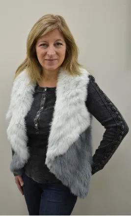 Dip Dyed Rabbit Vest sold by Crown Cap product image thumbnail 4