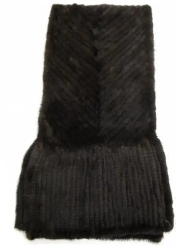 Knitted Mink Cape sold by Crown Cap