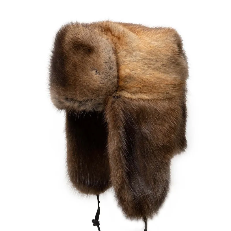 Muskrat Full Fur Russian Style sold by Crown Cap