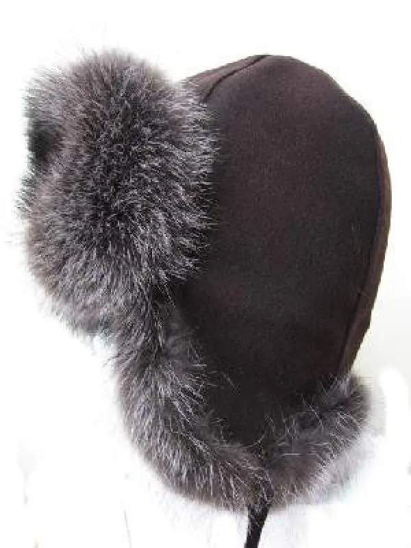 Raccoon with Melton Fur Hat sold by Crown Cap