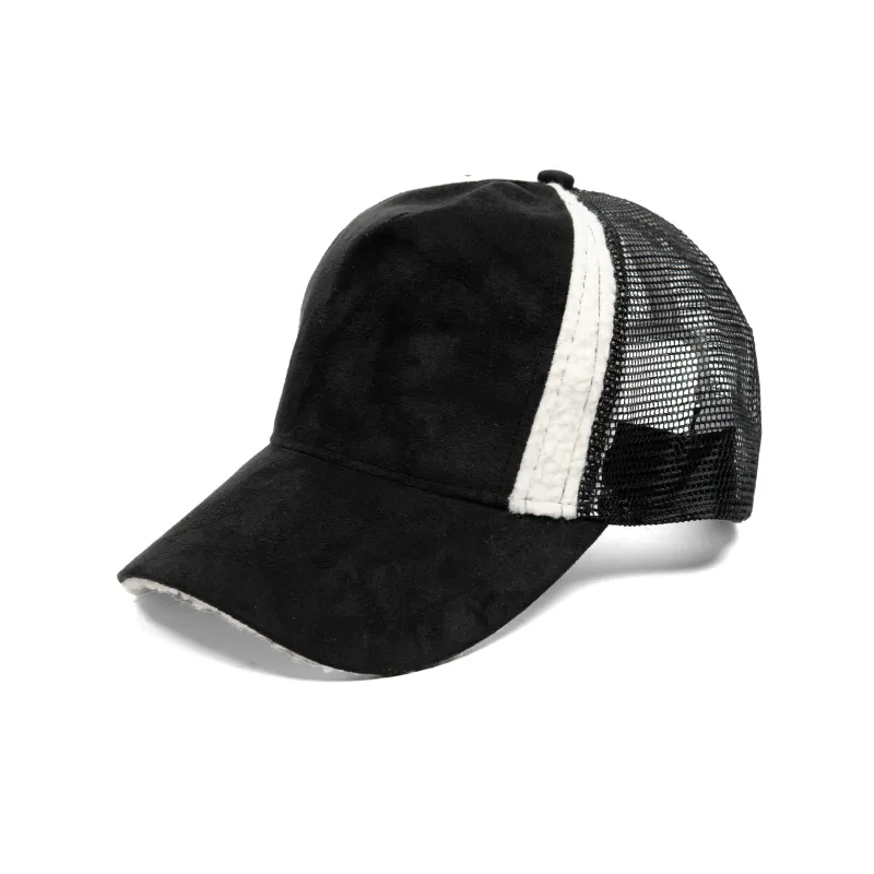 Limited Edition Finds-Faux Suede Ball Cap sold by Crown Cap