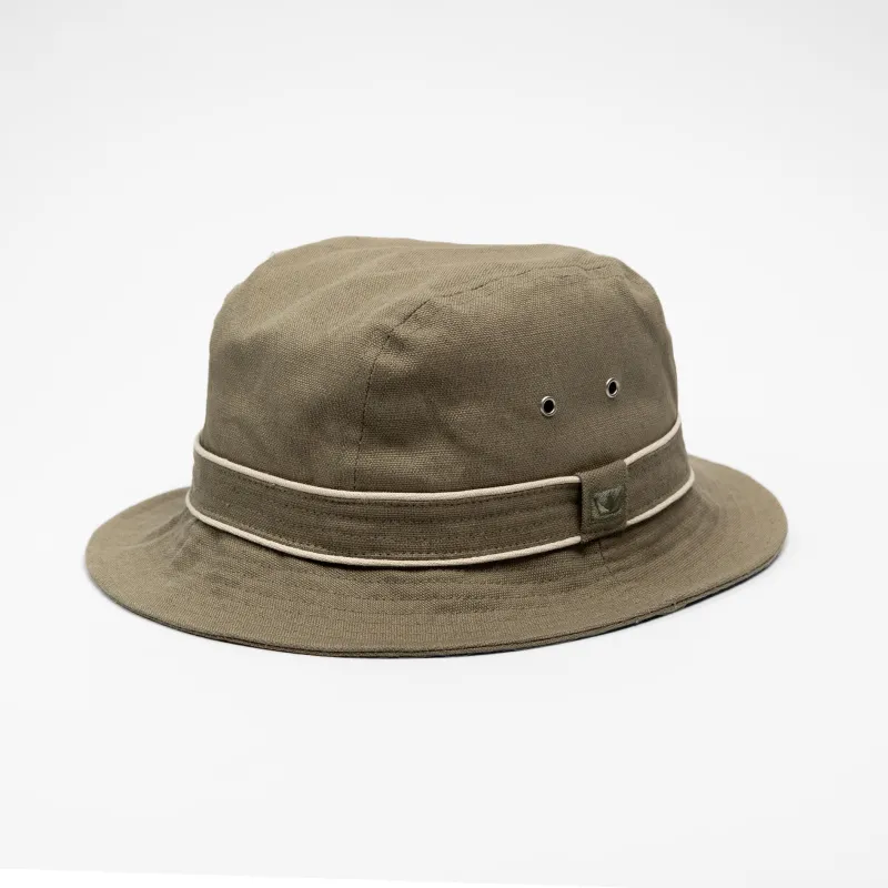 Limited Edition Finds-Cotton Bucket Hat with Contrast Piping sold by Crown Cap