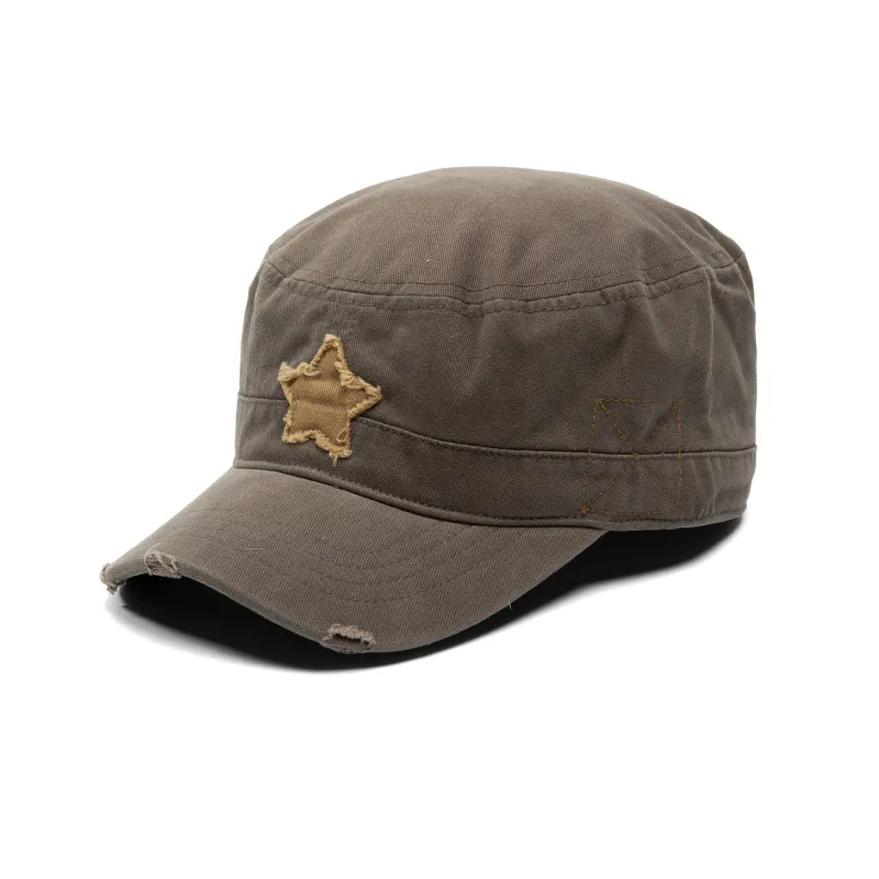 Limited Edition Finds-Distressed Army Cap sold by Crown Cap