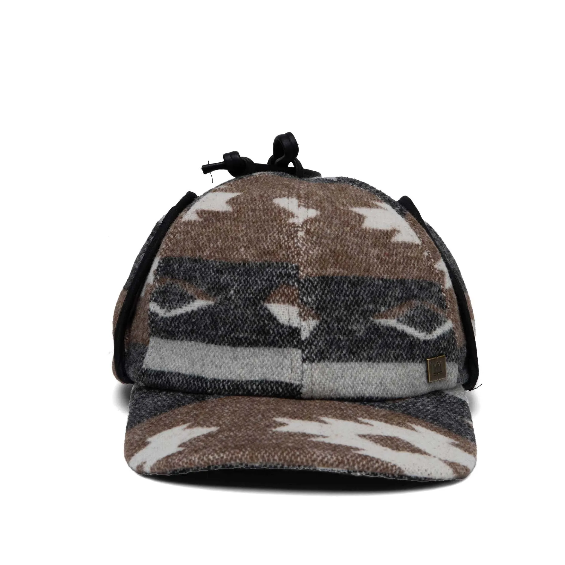 Dakota Tie-Up Cap with Fleece Lining sold by Crown Cap product image thumbnail 2