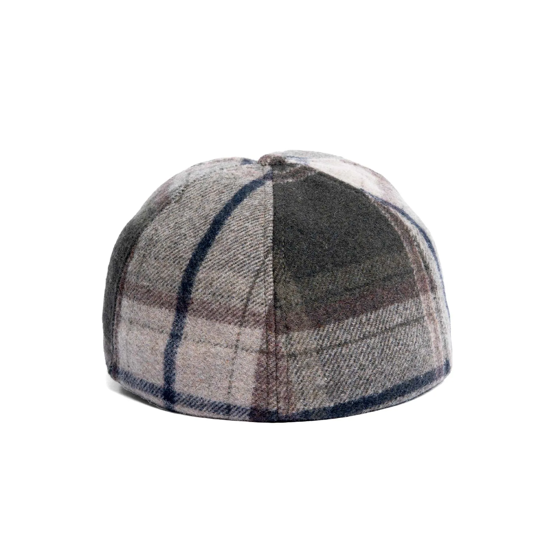 Woodland Plaid Ballcap with Dropdown Earband sold by Crown Cap product image thumbnail 4