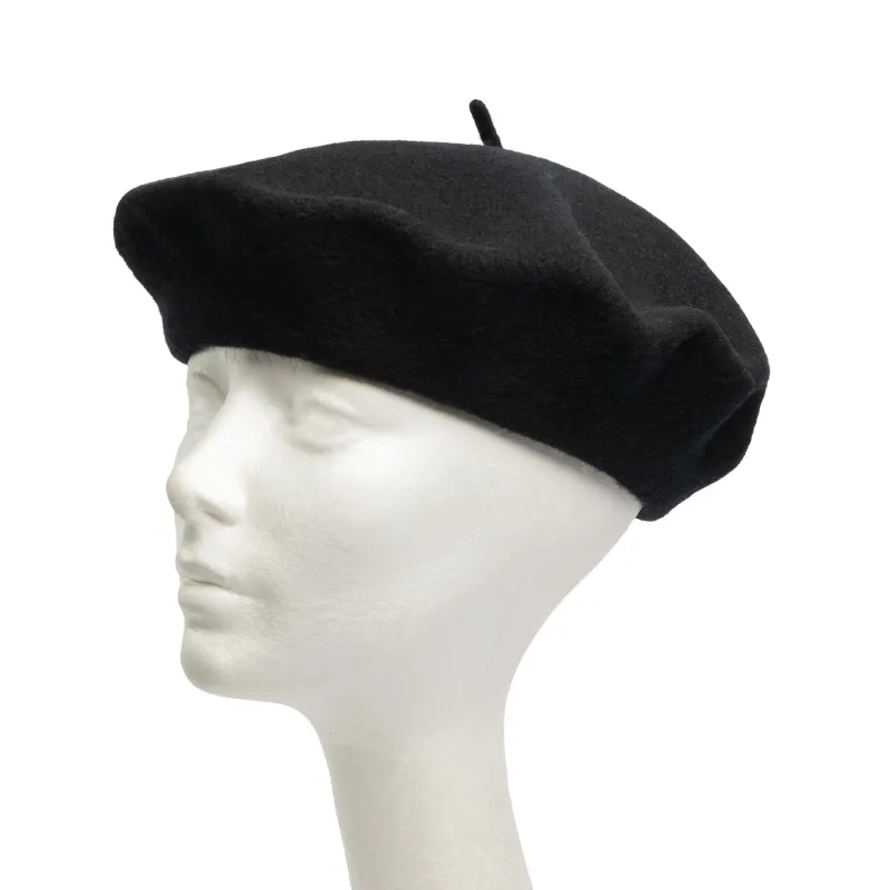 Soft Wool Beret made by Crown Cap